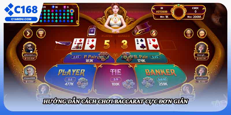 Hướng dẫn cách chơi Baccarat