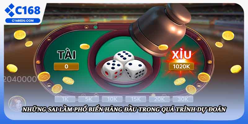 Những sai lầm phổ biến hàng đầu trong quá trình dự đoán